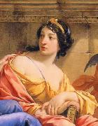 Simon Vouet The Muses Urania and Calliope Sweden oil painting artist